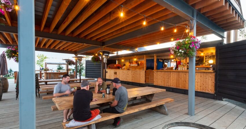 40ft Container Customized and Modified for a Pizza Kitchen
