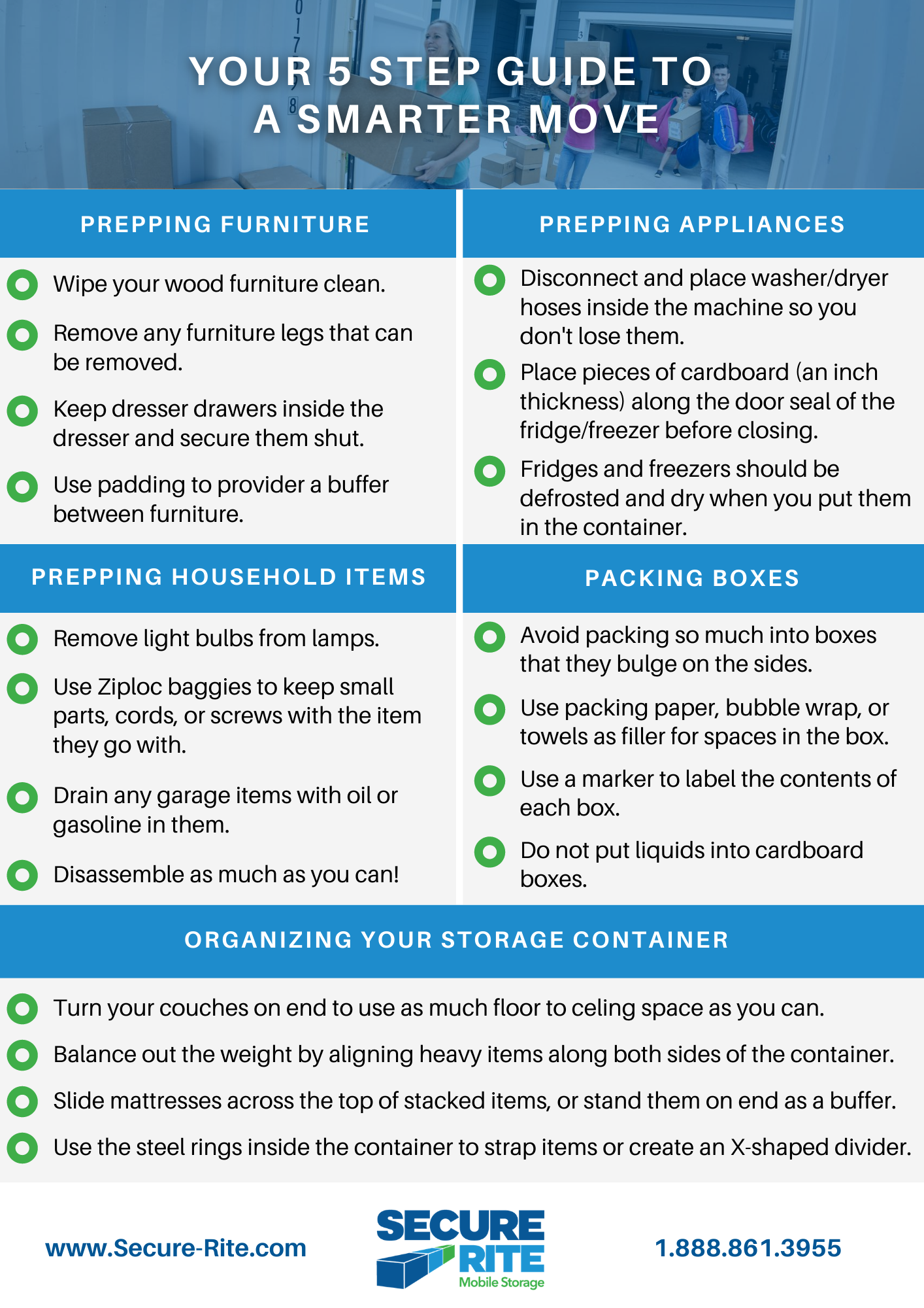 Make Your Residential Move Smarter With A Storage Container - 5 Step Guide