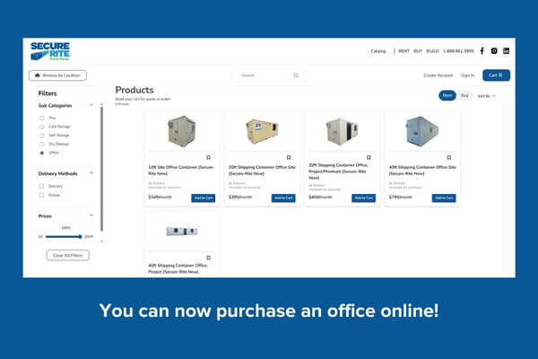 Secure-Rite Shipping Container for Sale Online