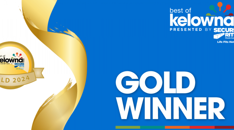 Gold for Best Storage Company in Kelowna
