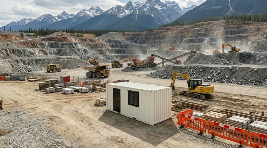 What’s Built for the Middle of Nowhere? A Container Office